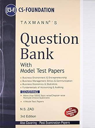 Buy Question Bank With Model Test papers [Paperback] N.S Zad Book ...