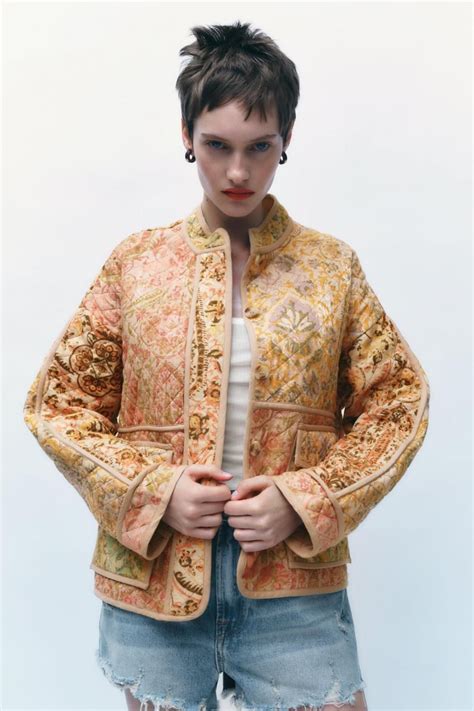 Floral Quilted Jacket/Coat – ANNY