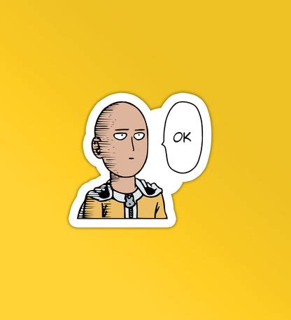 Saitama OK Sticker – Peeekaboo