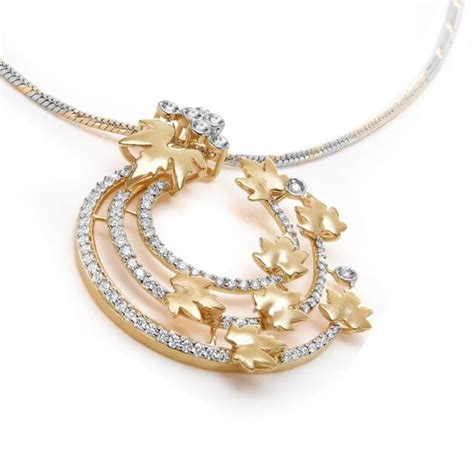 Golden Chinar Pendant | Zoya A TATA Product