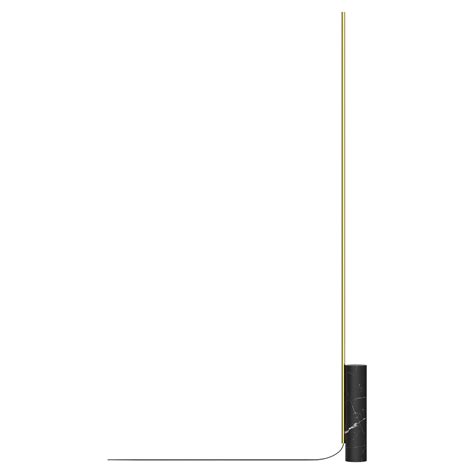 Black and Brass Lantern Floor Lamp at 1stDibs