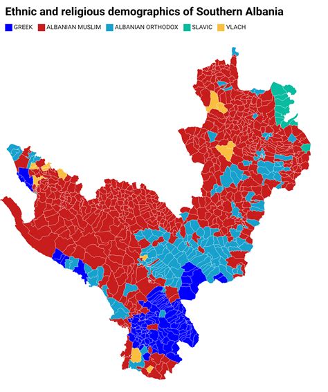 Ethnic and religious demographics of Southern Albania : r/albania