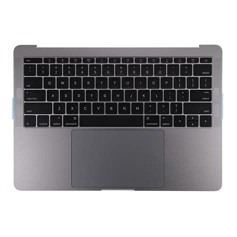 SPACE GRAY TOP CASE WITH US ENGLISH KEYBOARD FOR MACBOOK PRO 13" A1708