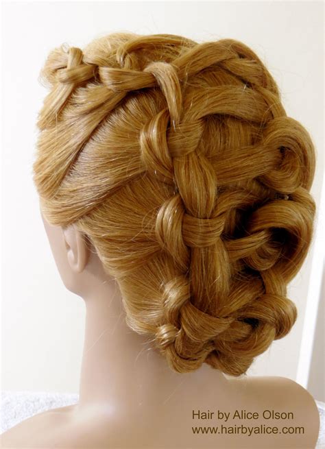 corset braid, braided updo | Plaited updo, Hair updos, Love your hair