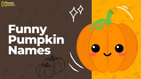 Funny Names For Pumpkins