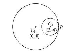 Let z1 and z2 be two complex numbers satisfying |z1| = 9 and |z2 - 3 ...