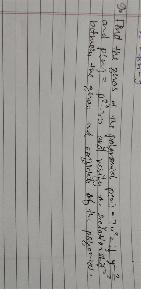 class 10.maths ch2 question - Brainly.in