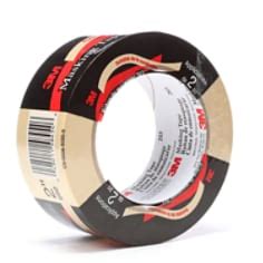 3M™ General Purpose Masking Tape 203, Beige, 48 mm x 55 m 4.7 mil, 24 ...