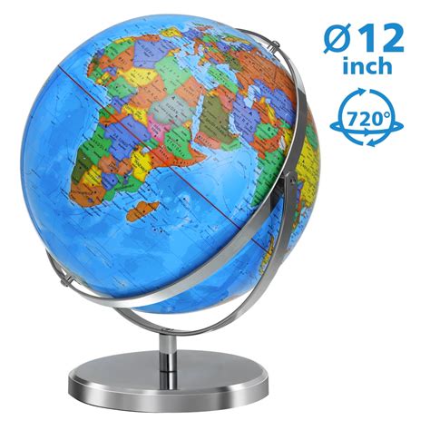 13Inch World Perfect Spinning Globe for Kids, India | Ubuy