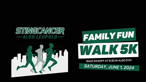 Aldo Leopold Sting Cancer Family Fun Walk 5K, 622 Eliza St, Green Bay ...