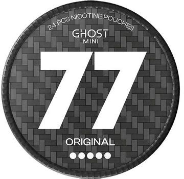77 Original Ghost 20mg Strong Nicotine Pouch India – pouched.in
