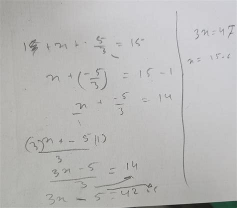 6. The sum of three rational numbers is 15. If two of the numbers are 1 ...