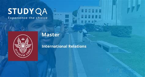 "Explore the World of Diplomacy with Sapienza University of Rome's ...