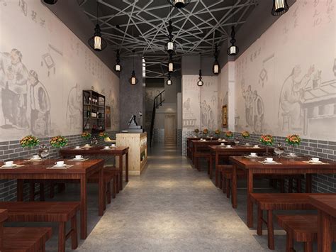 餐饮空间设计方案,餐饮空间效果图片,餐饮空间设计说明 -【设计本】