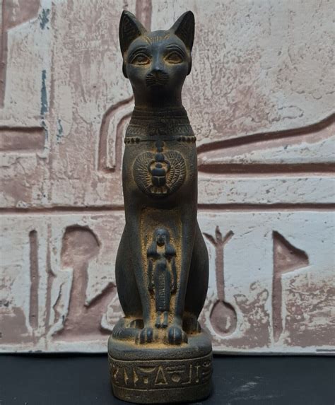 Egyptian Cat Goddess Statue at Lucy Kleiman blog
