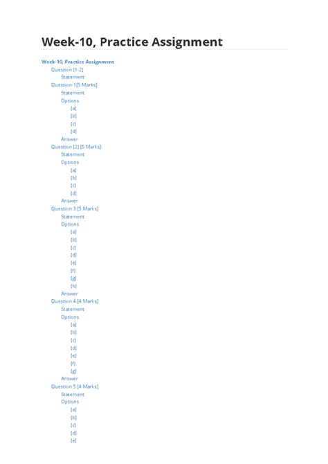 Image result for Class 10 7th Week Assignment 2022