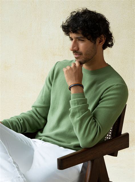 Sage Pullover | Casual Sage Solid Pullovers for Men Online | Andamen