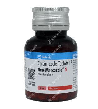 Neo Mercazole 5 MG 1 | Order Neo Mercazole 5 MG Tablet 1 Online at Truemeds