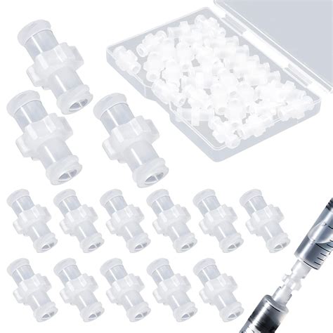 Buy AIEX 30pcs Syringe Adapter, Female Luer Syringe to Syringe Transfer ...