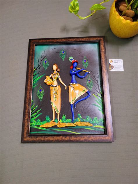 Mural Tribal Art frame Paintings wall decor Indian Traditional ...