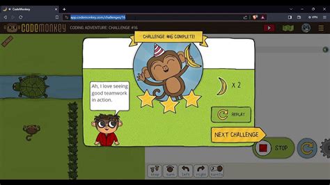 Code Monkey Level 104 的图像结果