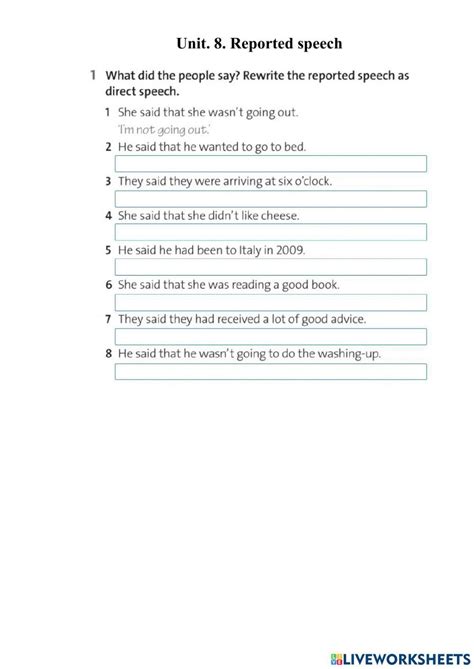 Rezultat imagine pentru Reported Speech Class 8