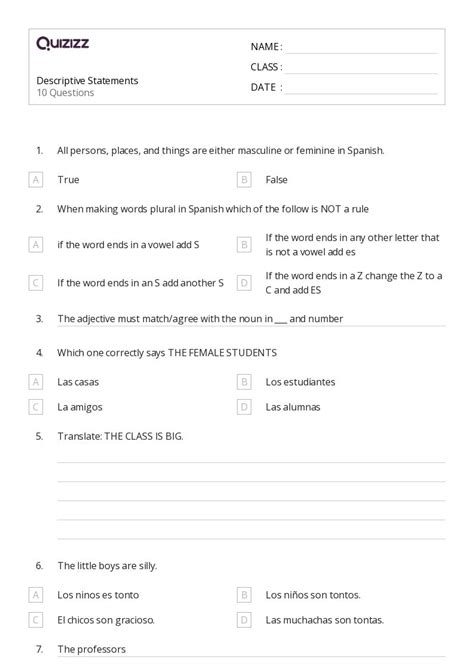 50+ Descriptive Verbs worksheets for 5th Class on Quizizz | Free ...