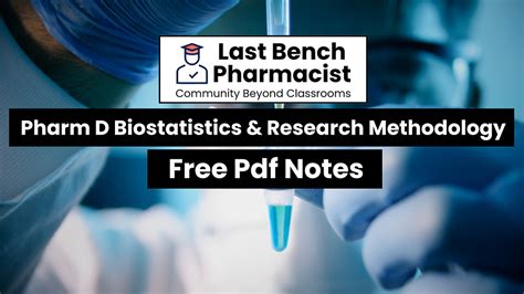 Pharm D 4th Year Biostatistics & Research Methodology Unit 2 PDF Notes