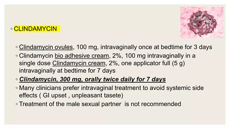Clindamycin For Bv