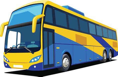 Image result for Bus Vector Art Side View