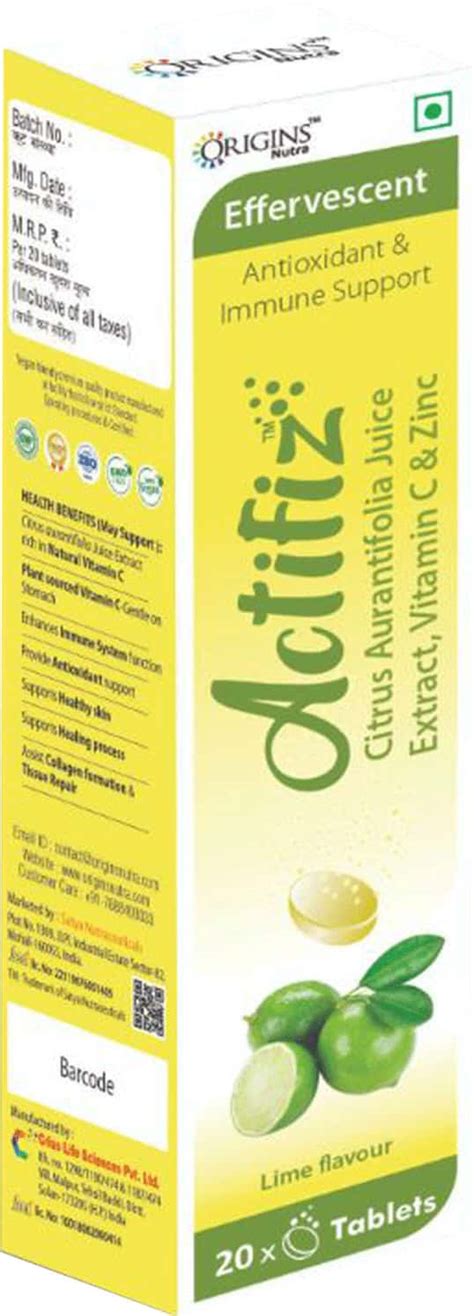 Buy ORIGINS NUTRA ACTIFIZ CITRUS AURANTIFOLIA FRUIT EXTRACT 20 TABLETS ...