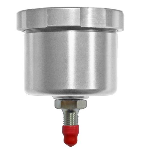Buy Aluminium Brake Fluid Reservoir 7/16" Outlet 55mm Tall | Silver