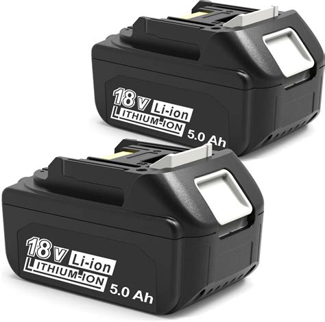 Amazon.com: rebicacate 2Packs 18V 5000mah Replacement Battery for ...