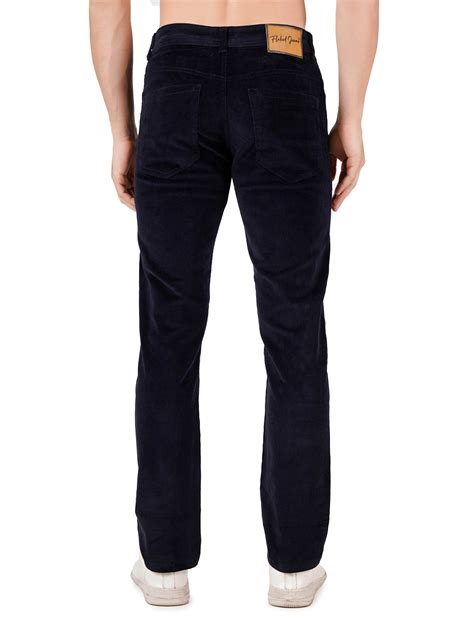 FLAKED Midnight Navy Corduroy Regular Fit Jeans