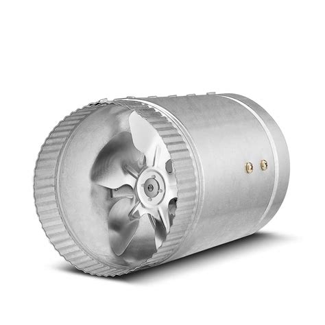 Buy Flexzion Inline Duct Fan Booster - (6 Inch, 280 CFM) Exhaust Blower ...