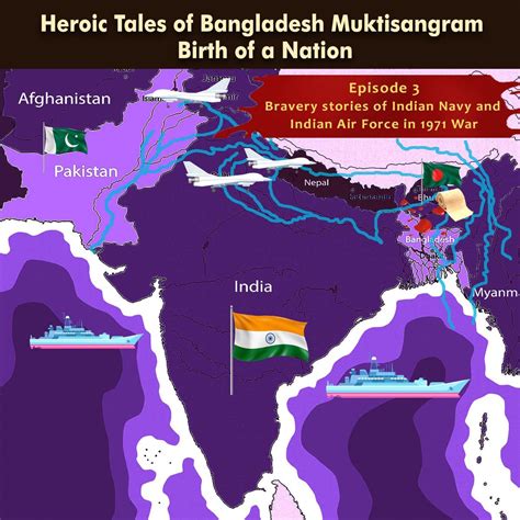 1971 Bangladesh On Map