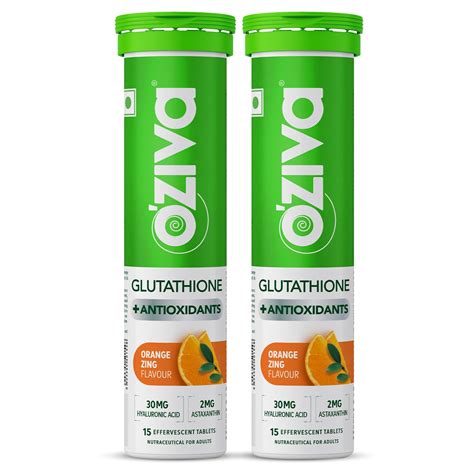 OZiva Bioactive Glutathione Tablets for Radiant Skin