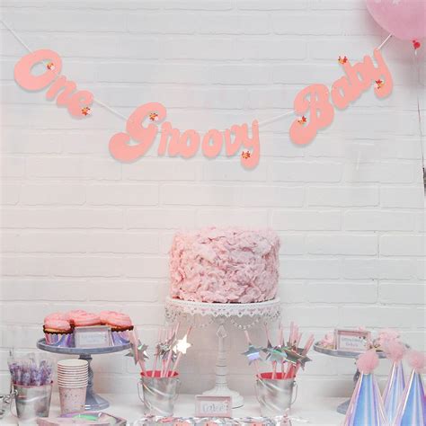 Buy One Groovy Baby Banner - First Birthday Banner boy/girl,happy First ...
