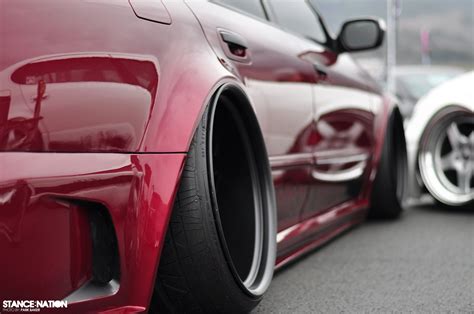Talk about aggressive fitment.. | Stanced cars, Slammed cars, Car wheels