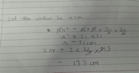 Find the circumference of a circle whose area is 4 times the area of ...
