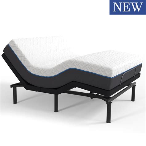 Sleep Science 12" Gel Luxe Soft Mattress and Q-Series Pro Adjustable B