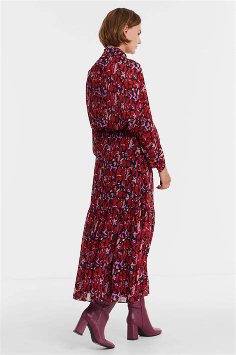 Circle of Trust blouse Suzy blouse met all over print rood | wehkamp