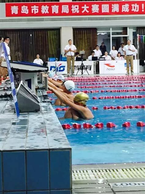 2016年“浩沙杯”全国中学生游泳锦标赛在青岛国信体育中心成功开赛！