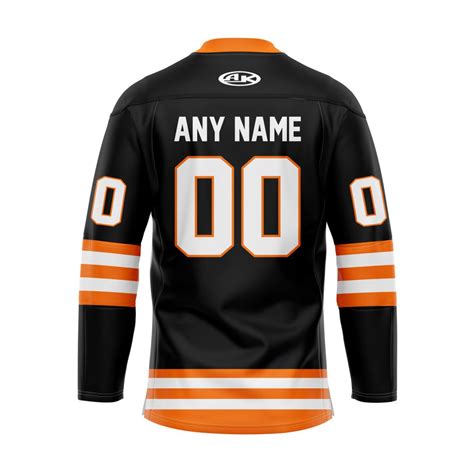 ECHL Fort Wayne Komets Personalized Black Lace Hockey Jersey – Style Spotx