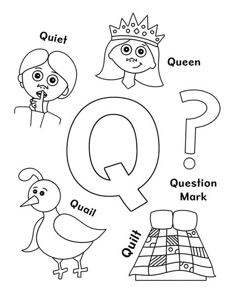 FREE Letter Q Worksheets for Preschool ⋆ The Hollydog Blog en 2024