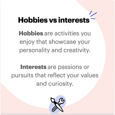 Interests Examples 130+ Hobbies To List On Your Resume (Examples
