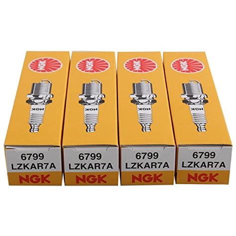 NGK Spark Plug 6799 LZKAR7A Pack of 4 : Amazon.in: Car & Motorbike