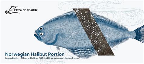 Norwegian Atlantic Halibut Steaks/Portions – Catch of Norway Seafood