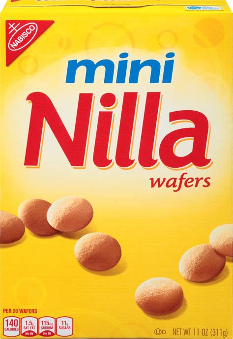 Amazon.com: NILLA Wafers Mini Cookies, Vanilla Wafers, 48 Snack Packs ...