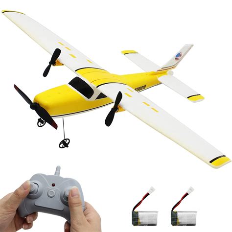 Buy Fisca RC 2.4 GHz Remote Controlled Airplane, 2 CH Cessna 182 ...
